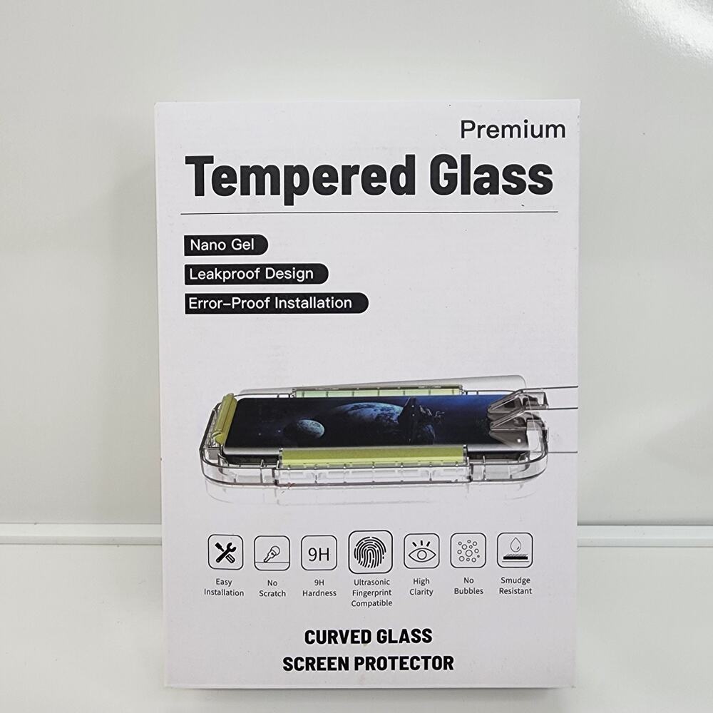 Ni-Shen S22 Ultra Screen Protector 2 Pack 3D Curved Tempered Glass